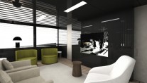 5 Interior of the Mangusta 148 Oceano yacht by Overmarine